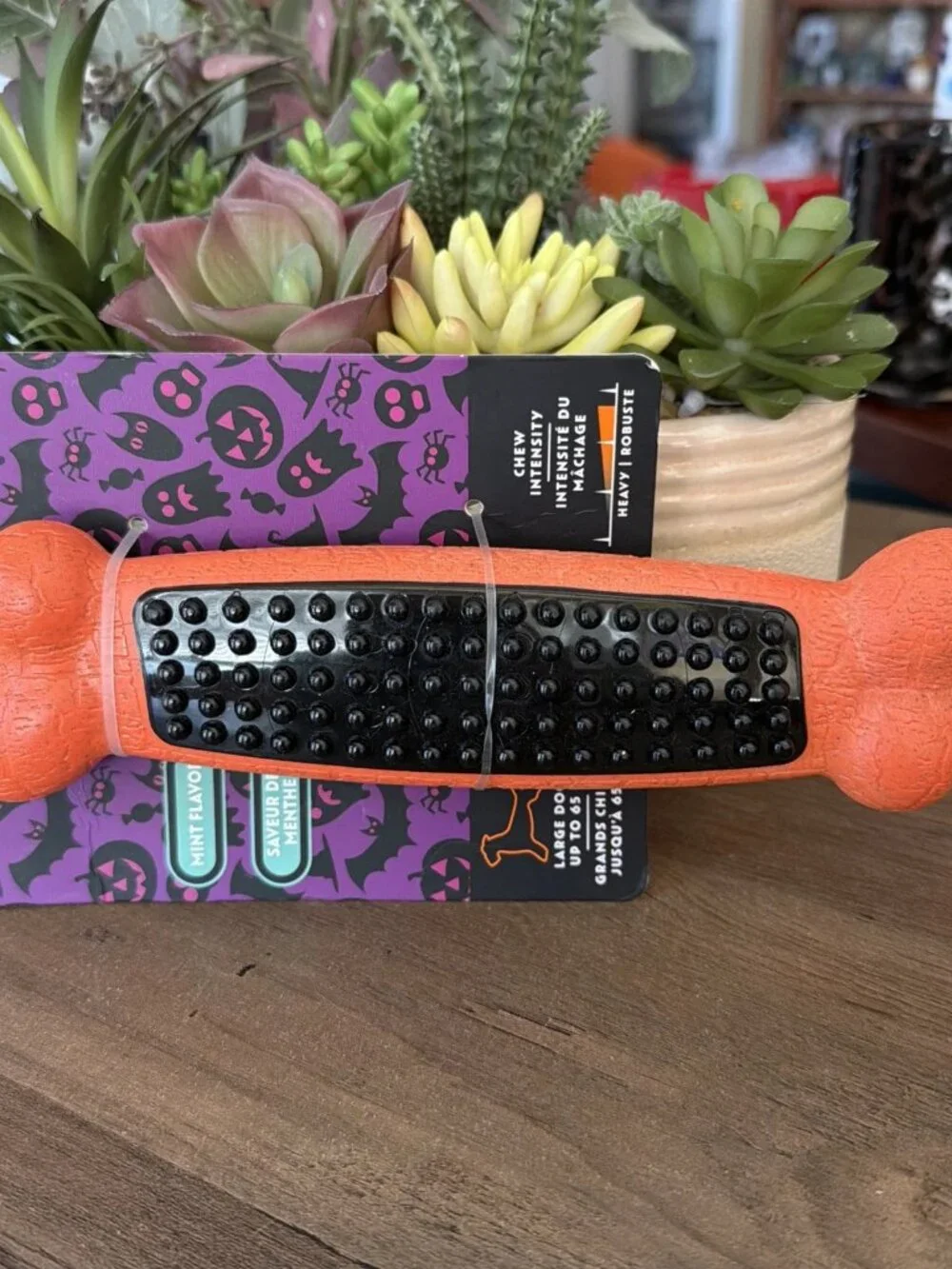 Duraflex Durable Soft Nylon Chew - Mint Flavor - Large Dogs - Halloween Edition